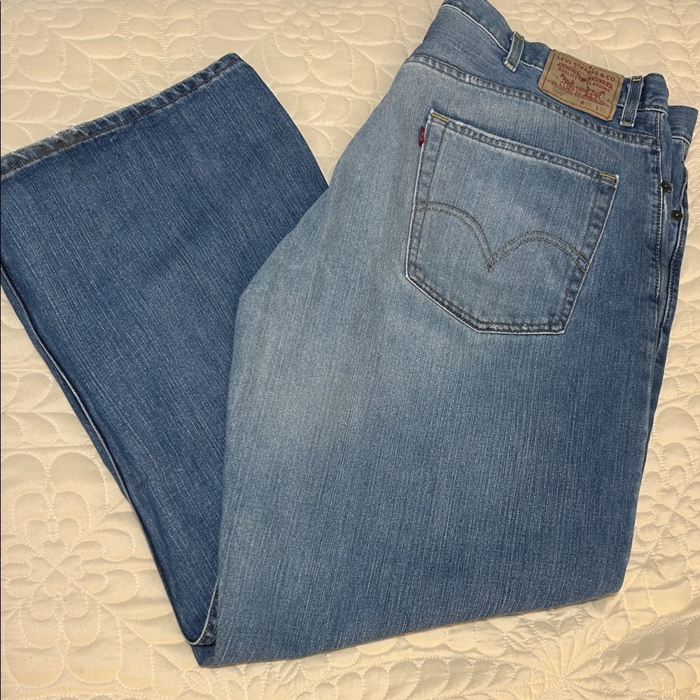 Levi's Loose Straight Men’s denim  Blue Jeans